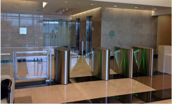Flap Turnstile application Flap Turnstile application