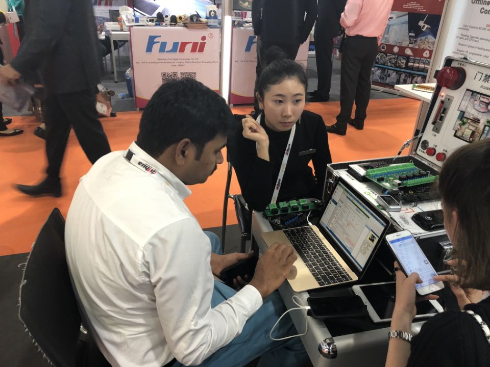 Security exhibition site
Security exhibition site